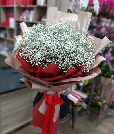 Букет цветов из: Гипсофила в Якорная Щель