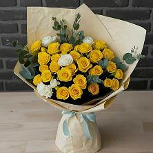 Букет цветов из:  Розы в Якорная Щель