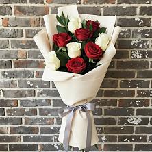 Букет цветов из:  Розы в Якорная Щель