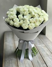 Букет 35 Белых роз в Якорная Щель