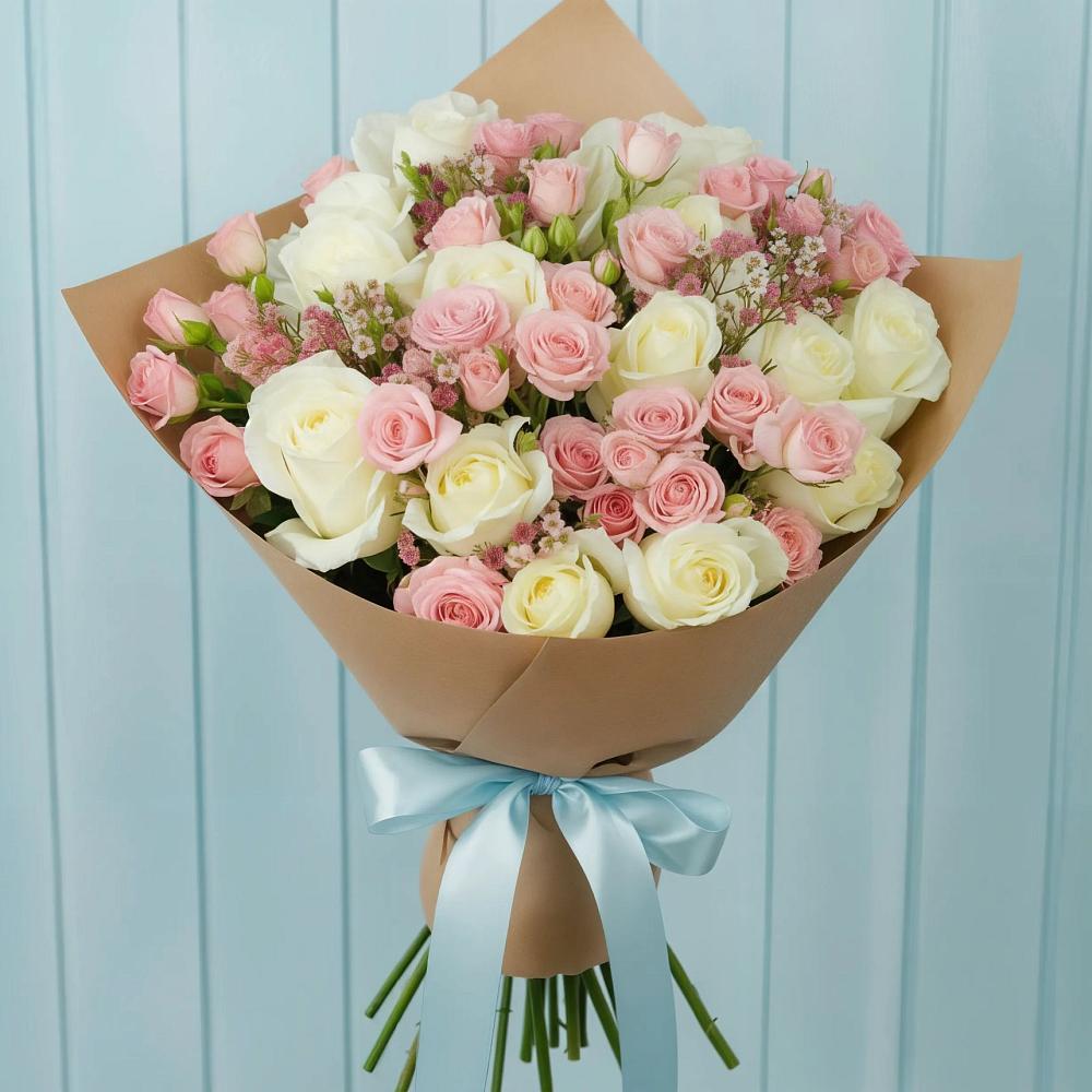 Букет цветов из: Розы в Якорная Щель