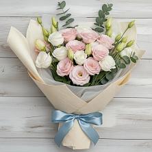 Букет цветов из:  Лизиантусы в Якорная Щель