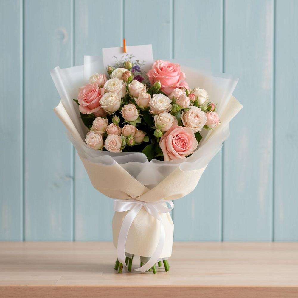 Букет цветов из: Розы в Якорная Щель