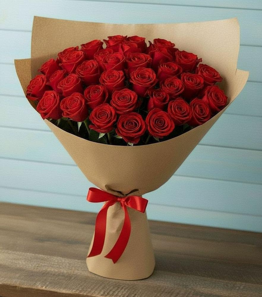 Букет Красные розы Милано в Якорная Щель