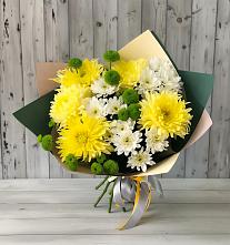 Букет цветов из:  Хризантемы в Якорная Щель