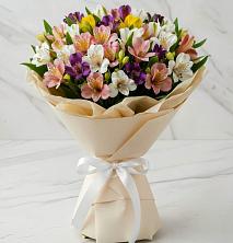 Букет цветов из:  Альстромерии в Якорная Щель