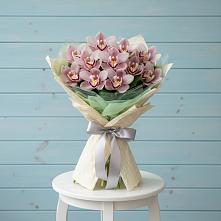 Букет цветов из:  Орхидеи и Розы в Якорная Щель