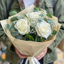 Букет цветов из:  Розы в Якорная Щель