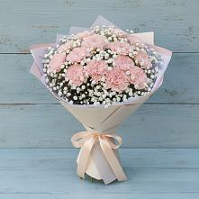 Букет цветов из:  Гвоздики в Якорная Щель
