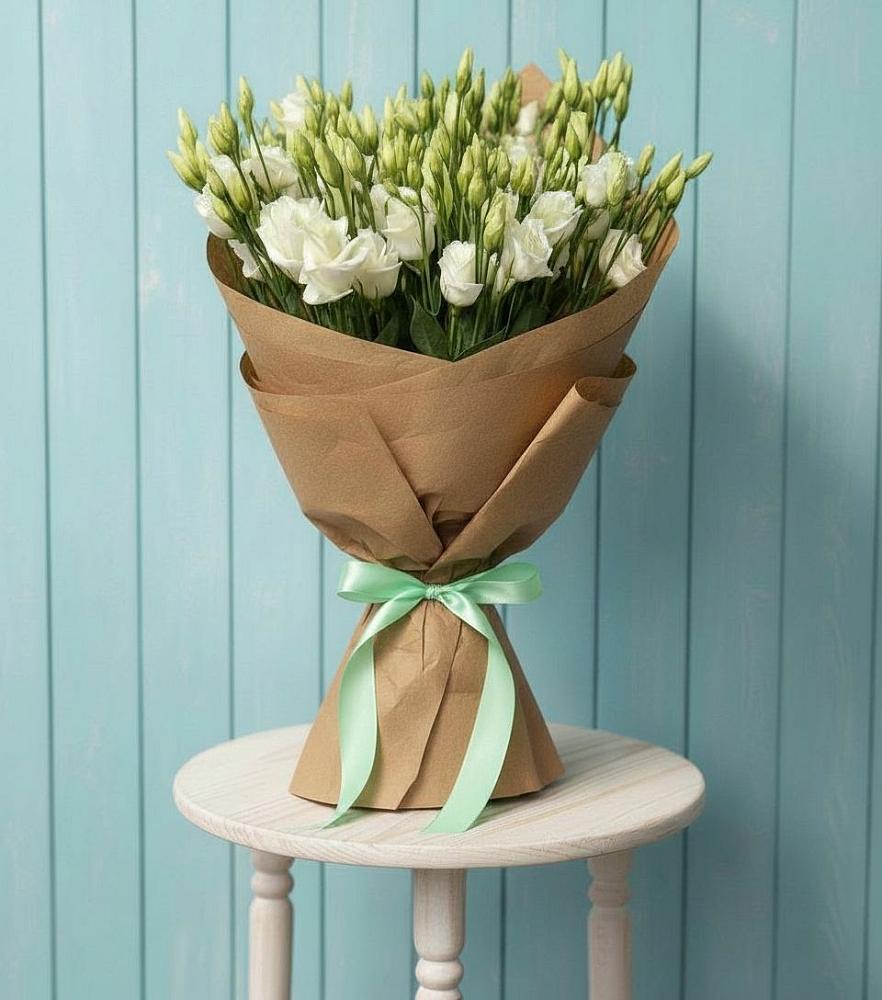 Букет цветов из: Лизиантусы в Якорная Щель