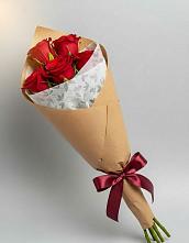 Букет цветов из:  Розы #REPLACE_PRED# Якорная Щель