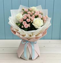 Букет цветов из:  Розы в Якорная Щель