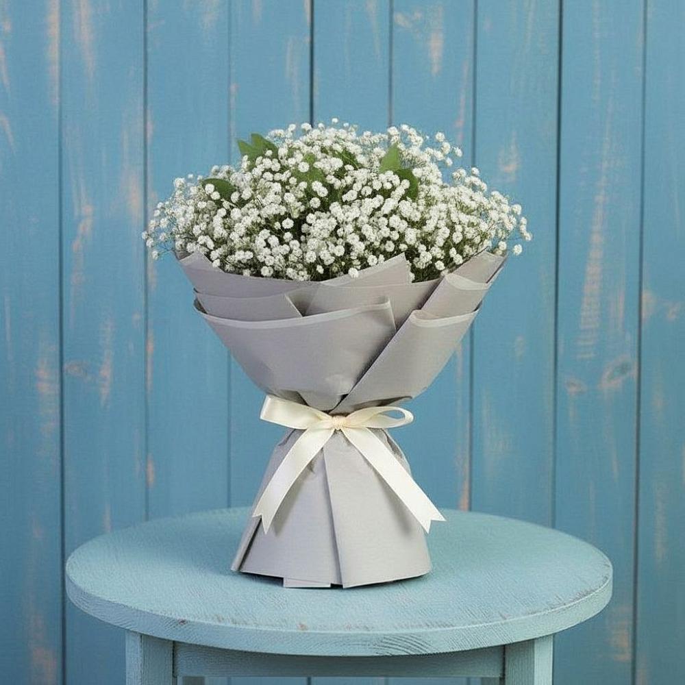 Букет цветов из: Гипсофила в Якорная Щель