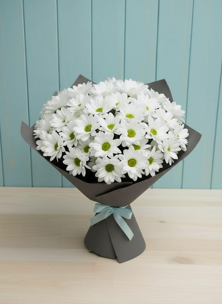 Букет цветов из: Хризантемы в Якорная Щель