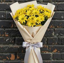 Букет цветов из:  Хризантемы #REPLACE_PRED# Якорная Щель