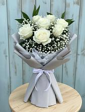 Букет цветов из:  Розы в Якорная Щель