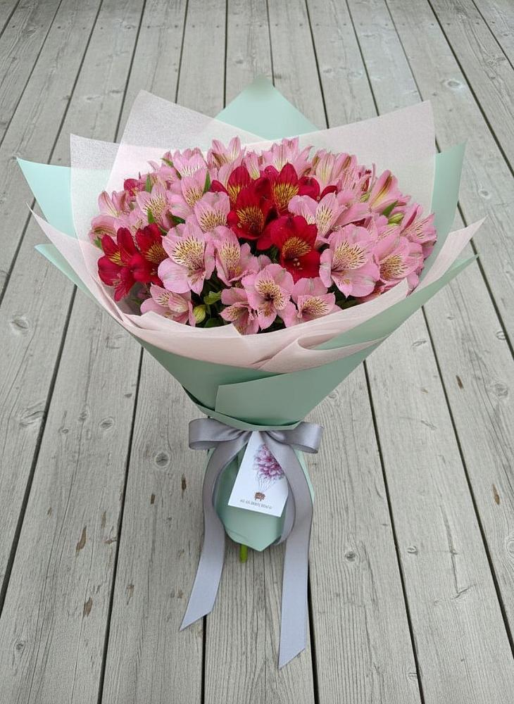 Букет цветов из: Альстромерии в Якорная Щель