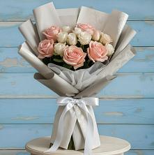 Букет цветов из:  Розы в Якорная Щель