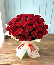 Букет 29 Красных роз в Якорная Щель