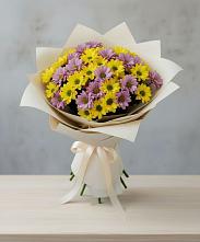 Букет цветов из:  Хризантемы в Якорная Щель
