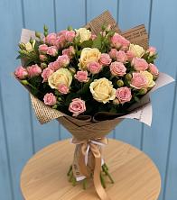 Букет цветов из:  Розы в Якорная Щель