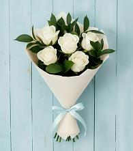 Букет цветов из:  Розы в Якорная Щель