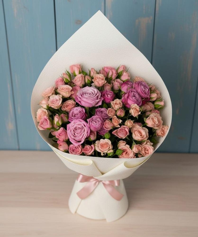 Букет цветов из: Розы в Якорная Щель