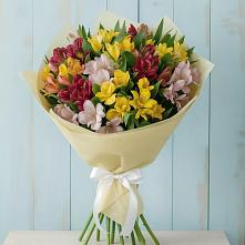 Букет цветов из:  Альстромерии #REPLACE_PRED# Якорная Щель
