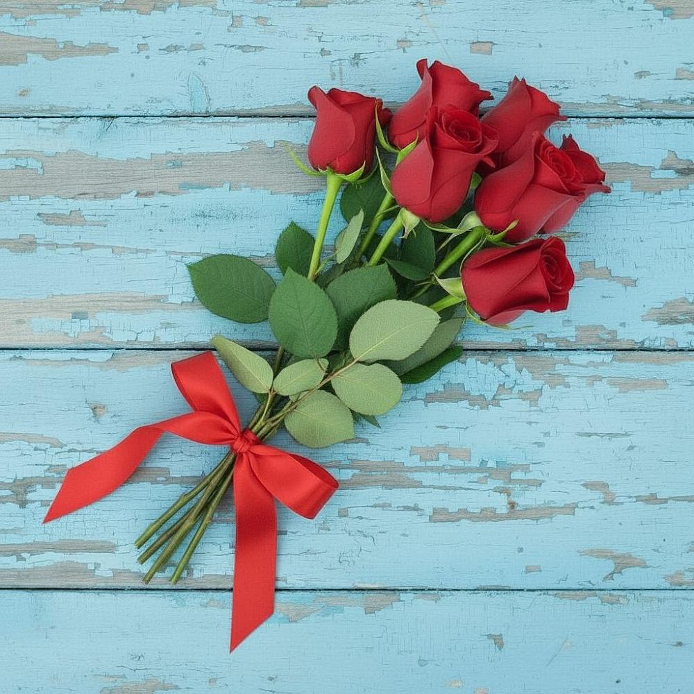 Букет Красные розы в Якорная Щель