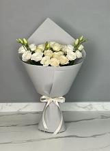 Букет цветов из:  Розы и Лизиантусы #REPLACE_PRED# Якорная Щель